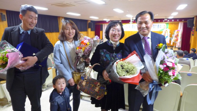 이재범 동문과 가족
