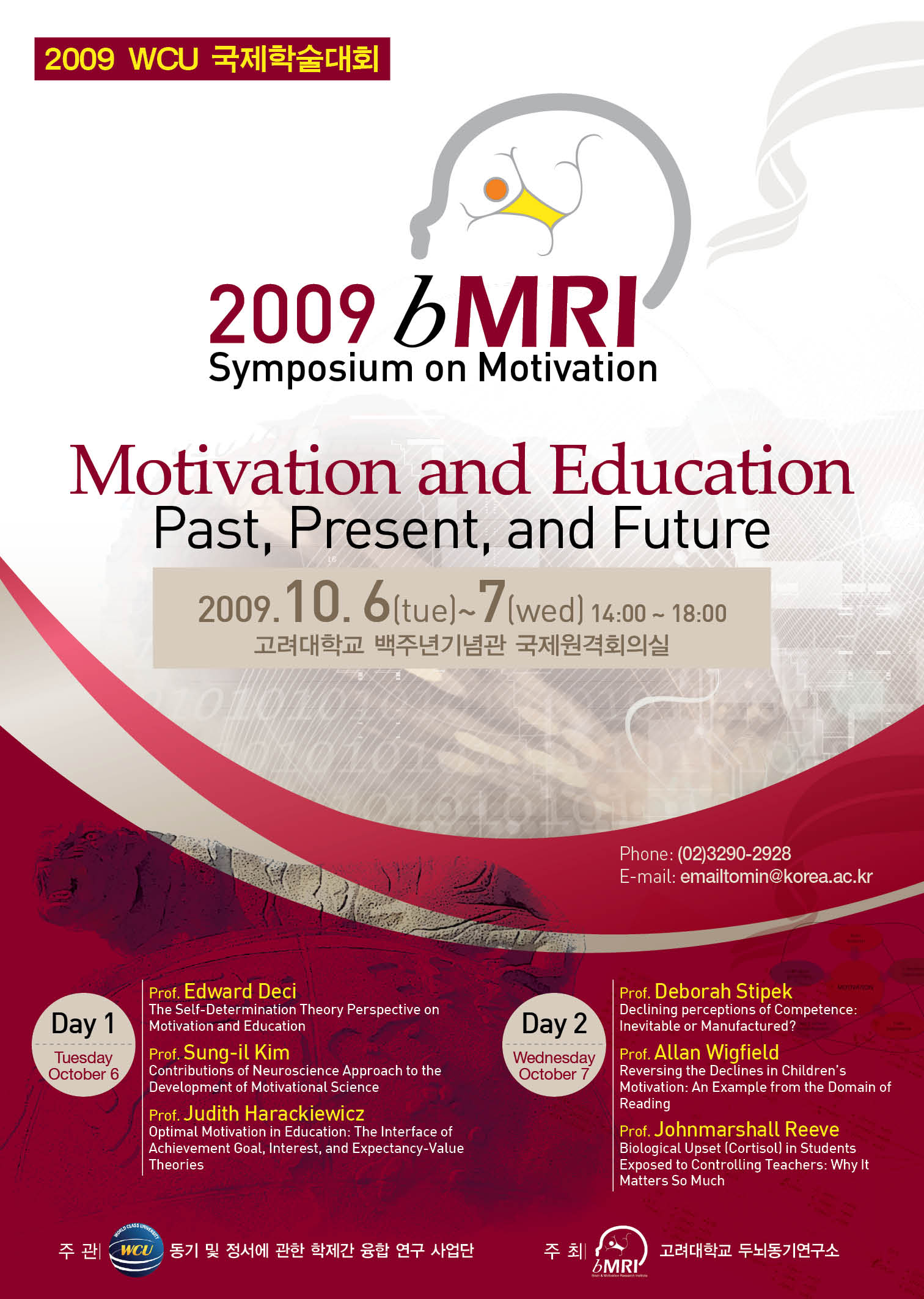 2009 bMRI Symposium on Motivation Day 1 #1
